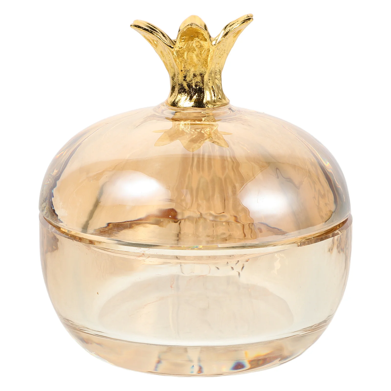 

Elegant Pomegranate Shape Glass Cup for Nail Techs Clear Dappen Dish with Lid Monomer Storage Manicure Tool Holder Salon Grade