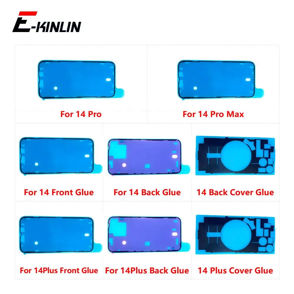 Back Cover Adhesive Glue Tape Stickers For iPhone 15 14 Plus Pro Max LCD Touch Screen Display Frame Waterproof Sticker