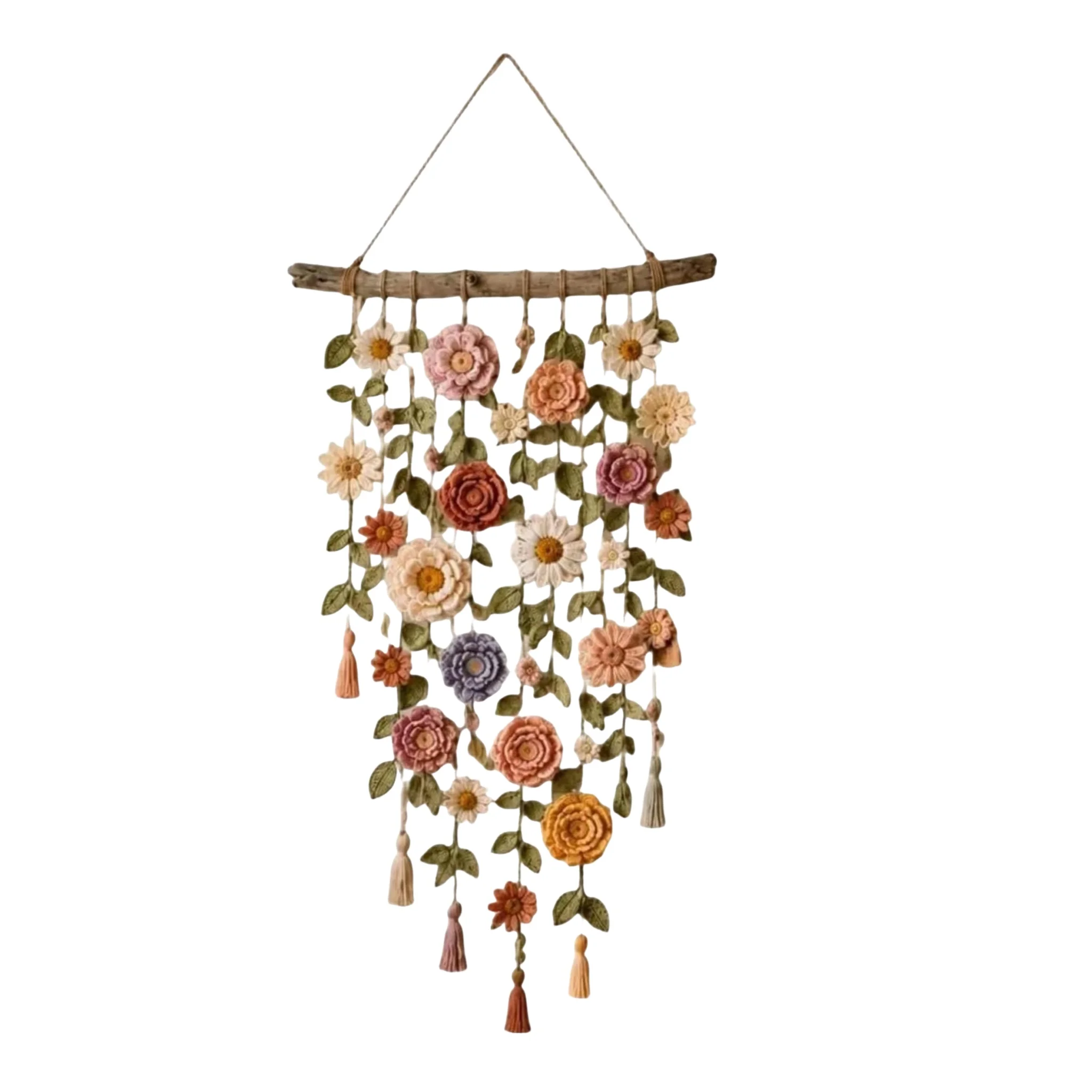 decoracao-de-parede-boho-em-croche-com-flores-macrame-de-algodao-feito-a-mao-vinha-floral-em-cascata-para-quarto