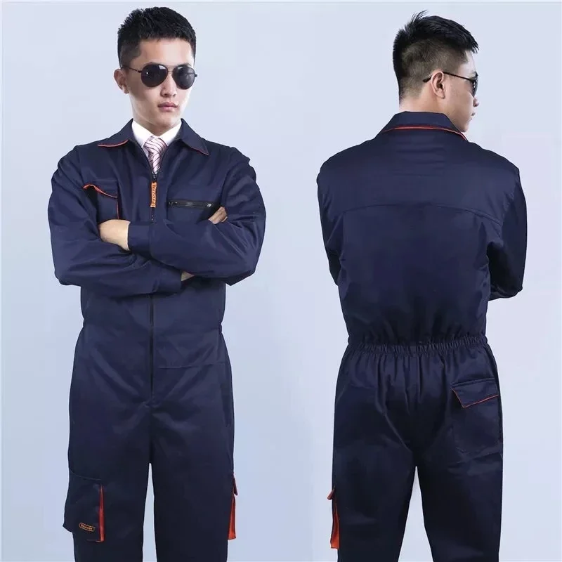 2024 Work Overall Uniform Men Women Working Coveralls Welding Suit Car Repair Workshop Mechanic Plus Size Clothes