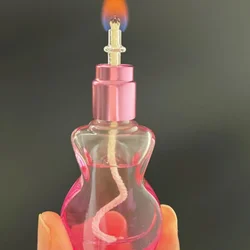 Mini small alcohol lamp Aromatherapy lamp Stained glass is not hot hands Make handmade ribbon flowers Disinfection cupping 10ml