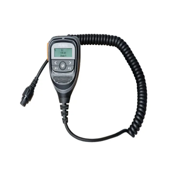 Hytera SM25A1 Remote Clear Speaker Wired Microphone with LCD Display MD780 MD650 Radio Walkie Talkie Car Radio Speaker