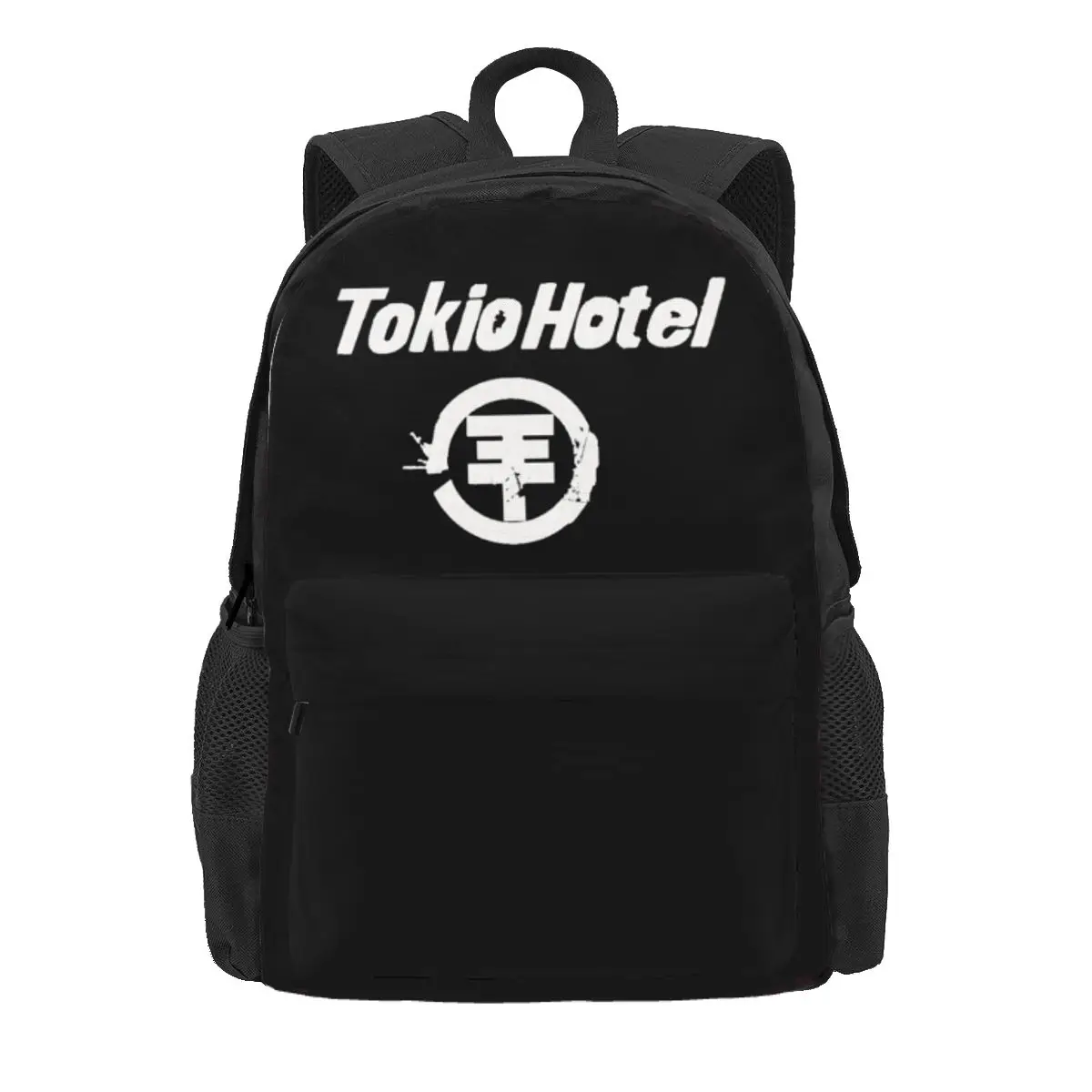 

Tokio Hotel Logo Backpack Daypack Large Capacity Children BookBag School Bag Shoulder Bags for Men Women