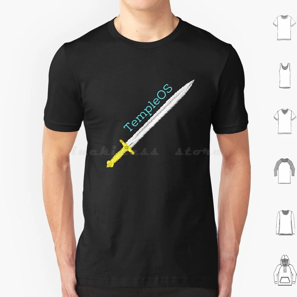 

Templeos T Shirt 6xl Cotton Cool Tee Templeos Terry Davis Os Temple Temple Os Terry A Davis Linux Terry Davis Meme 4 Chan Cia