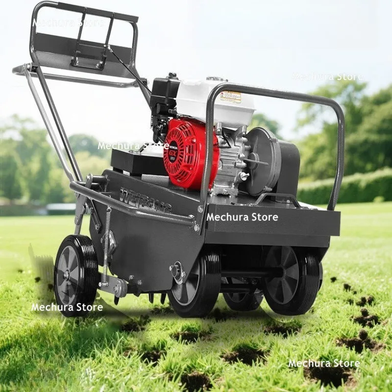 Lawn Aerator – Golf Course Villa Garden & Turf Maintenance Tool Engine – Lawn Ventilation Grass Care Turf Upkeep Lawn Mower JT60