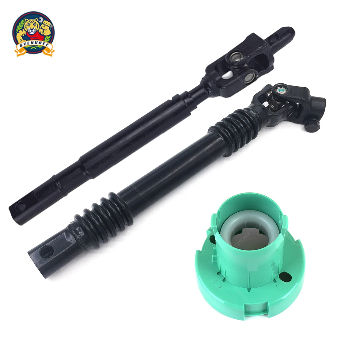 Svenubee 3pcs Upper Lower Intermediate Steering Shafts Kit for Chevrolet Silverado 1500 Cadillac Escalade 1999 2000 - 2007