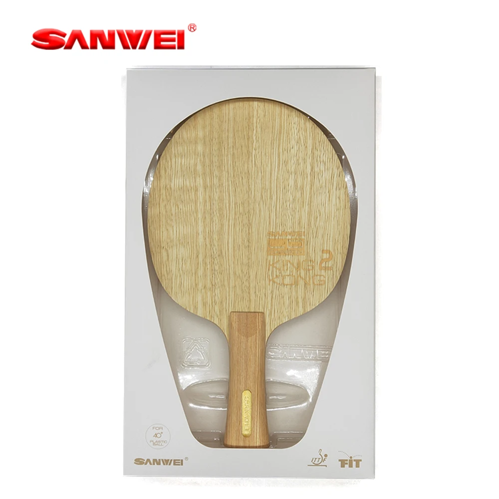 

Оригинальное лезвие для настольного тенниса SANWEI KINGKONG2, профессиональная бита для пинг-понга, весло для настольного тенниса