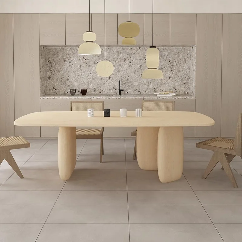 

Luxury Furniture Dining Tables Rectangular Dining Table Set Modern Solid Wood Dining Table And Chairs Set For 6 8 Seater