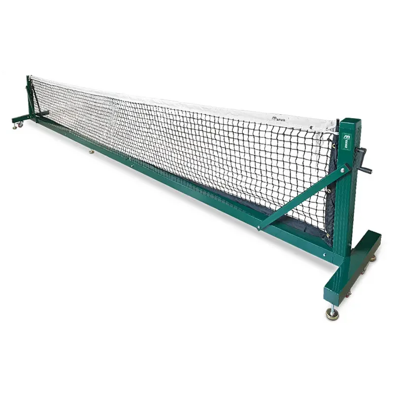 

Sports Equipment TennisPortable Net System Outdoor Tennis Pickleball Post With Wheels