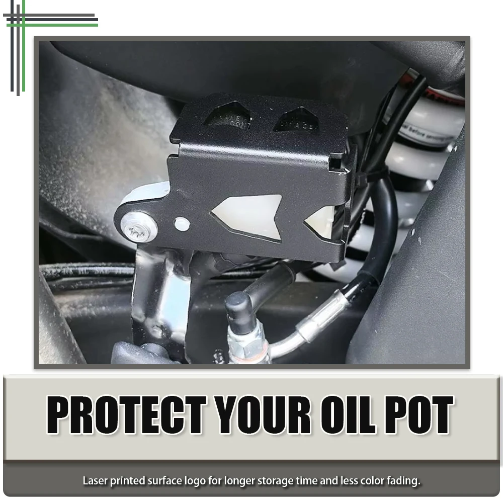 

500 525 AC ACX 2025 Motorcycle Rear Brake Fluid Storage Tank Cover Protection Cover DSX For VOGE 500AC 525AC 525ACX 525DSX