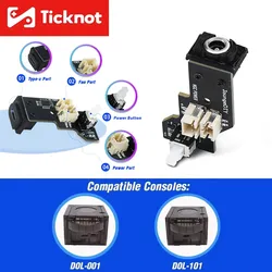 Replacement DC/Type C PSU Mod For Nintendo Gamecube PSU Power Supply Power Board For NGC Game Console DOL-001/DOL-101