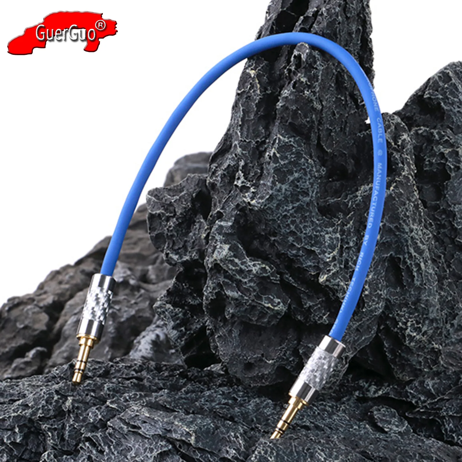 

3.5mm to 3.5mm Stereo Audio Cable 1/8" Shielded Headphone Extension Cord Male to Male Jack Adapter Line for Home Stereos Speaker