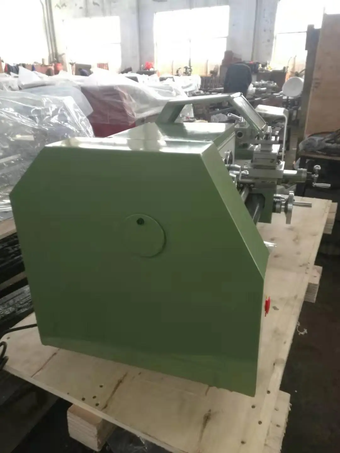 Metal Lathe 8x18 Inch 200x500mm Bench Wood LatheSP2120-I Micro Lathe Machine