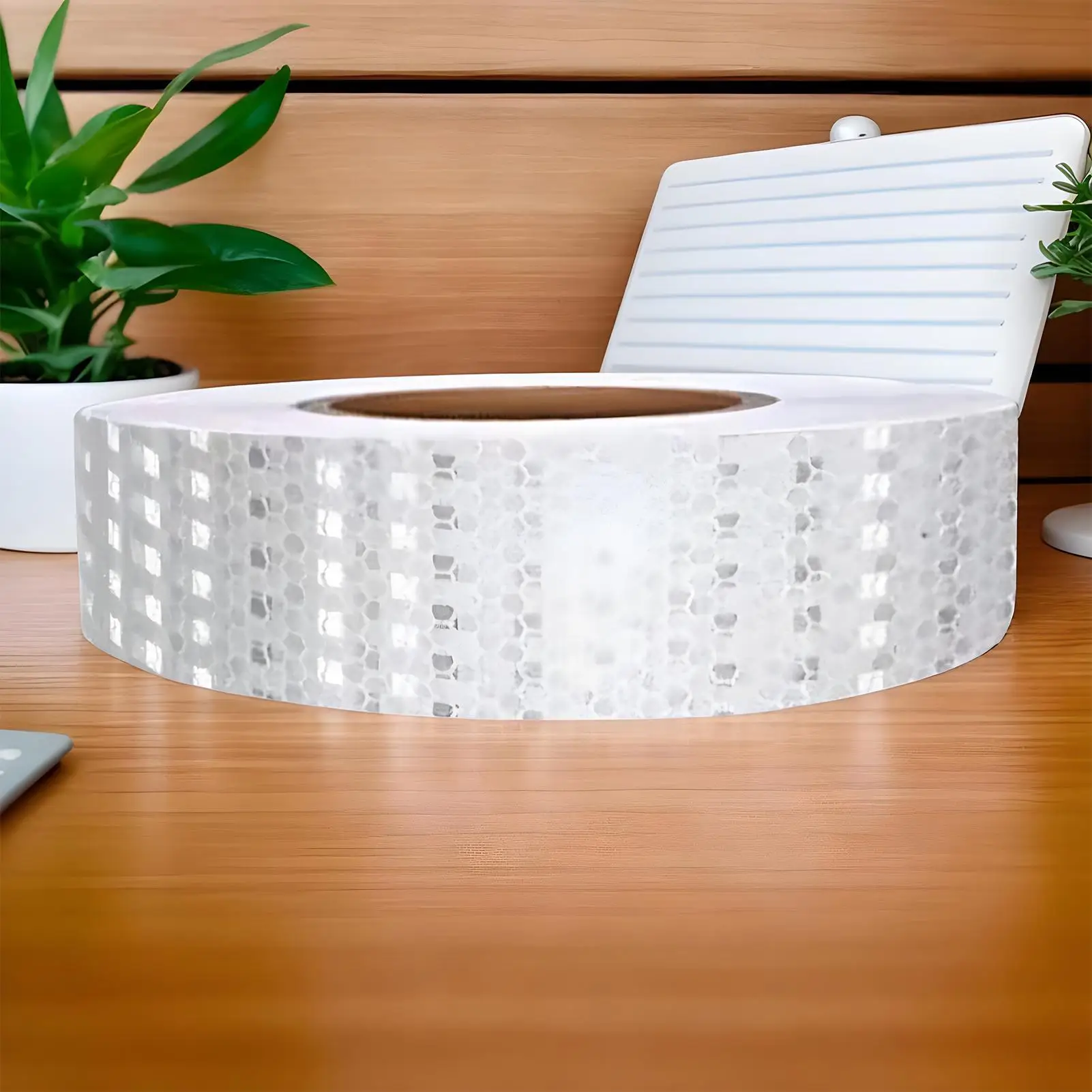 反射テープ警告ステッカー 2 インチ x 33 フィート防水粘着蛍光危険マーキング車のトラックの緊急事態用