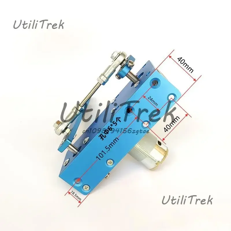 

DIY Speed Regulation 12v 24v Reciprocating Swing Motor Swings Back and Forth 20 To 120 Degrees Arbitrarily Adjustable