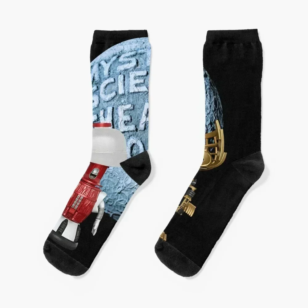 

Mst3k Mystery Science Theater 3000 Socks kawaii anti slip football cotton happy Socks Women's Men's