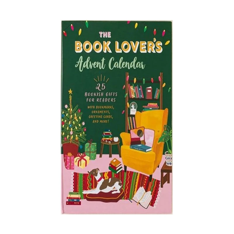 Adventskalender voor boekenliefhebbers Kerstboekliefhebbers Boek Adventskalender Verrassingsdoos Kerstcadeaus