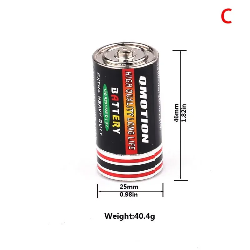 Portable Hidden Storage Dry Cell Battery Empty Case Sight Secret Hide Cash Jewelry Pills For Travel Outdoor Money Safe