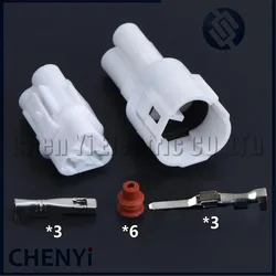 3 Pin male or female Auto waterproof connector sensor wire harness Plug 6187-3231 6180-3241 For MT090 sealed Motorcycle TPS