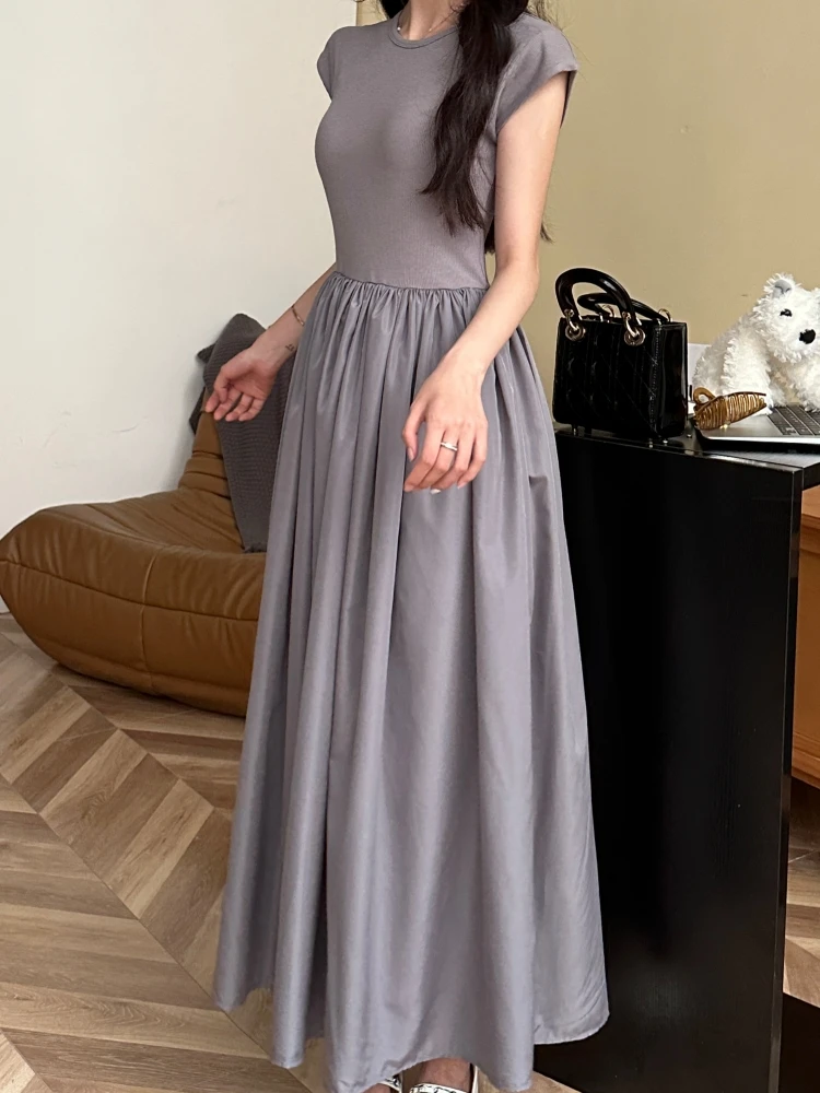 Oversize Women 4XL Summer Long Dresses Lolita Mori Girl Style High Waisted Off Shoulder Ruffle Dress Sundress jurk dames - Image 3