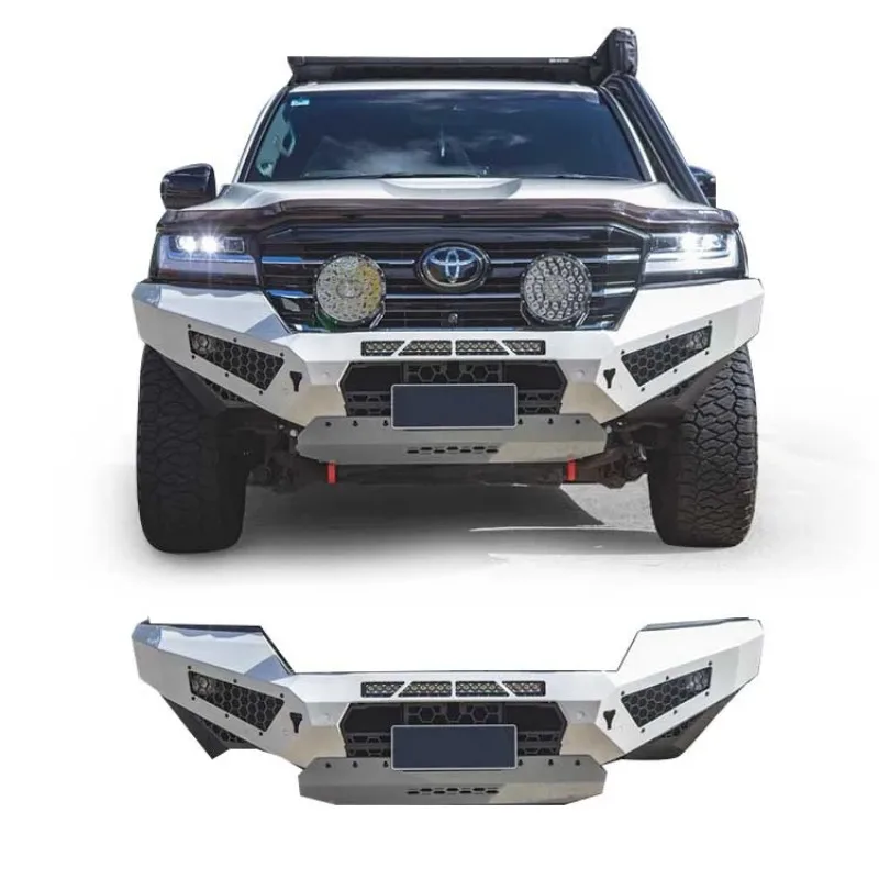 Zderzak przedni Zderzak tylny Lamax 4x4 Akcesoria terenowe z szeklą LED Bull Bars Stalowy do FORD RANGER T6 T7 T8 T9