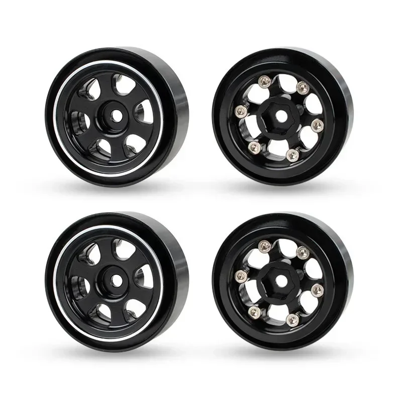 

Racing Aluminum Wheel Rims Upgrades Parts Accessories for 1/18 RC Crawler Car Trxs TRX4M TRX-4M