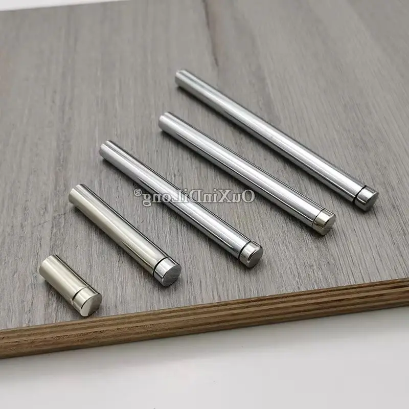 

200PCS Solid Advertising Nails Screws Acrylic Display Billboard Glass Standoffs Pins Photo Frame Desktop Stand Standoffs Pins