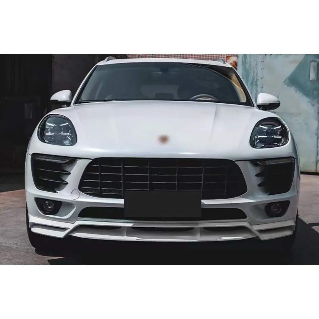 Car body kit for Macan 95B to KDA small kit 2014-2017 including front lip rear diffuser car parts auto body system