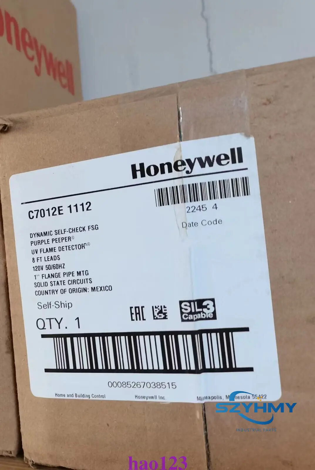 1PC New Honeywell C7012E 1112 C7012E1112 Flame Detector S