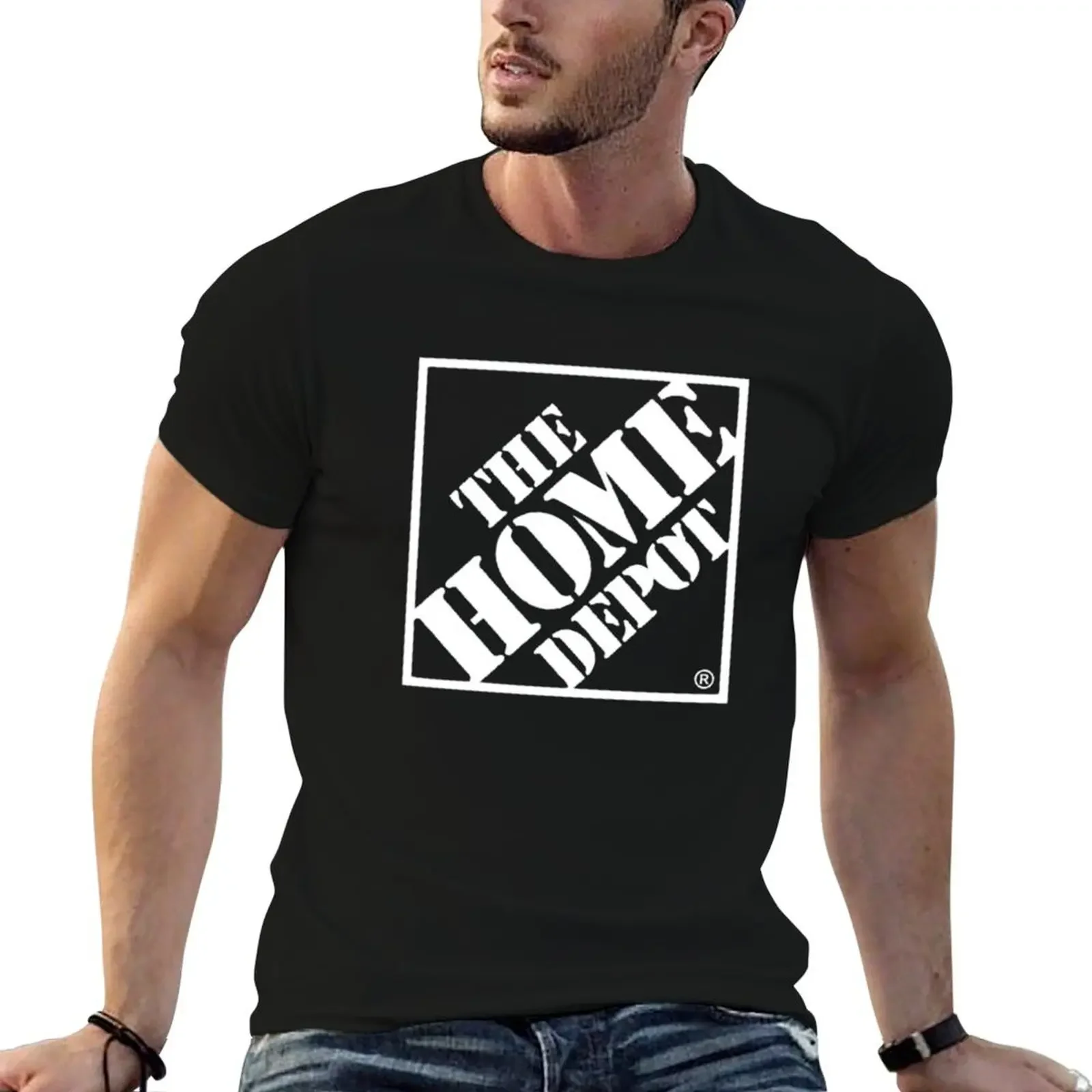 BEST SELLING - Home Depot T-Shirt hippie clothes plus sizes sports fans man t shirt designer t shirt men