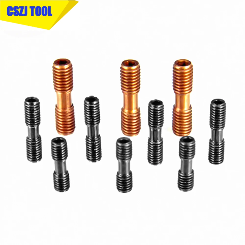 CSZJ 10pcs/set CNC Clamp Screw MCS625 MCS830 MCS520 MCS620 screw CNC lathe turning cutter rod Tool holder machining center tools