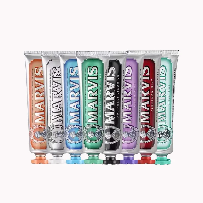 Dentifrice italien, élimine les taches de fumée, soin des dents, blanchissant, rafraîchit l'haleine, soins buccaux forts, 75ml, 85ml