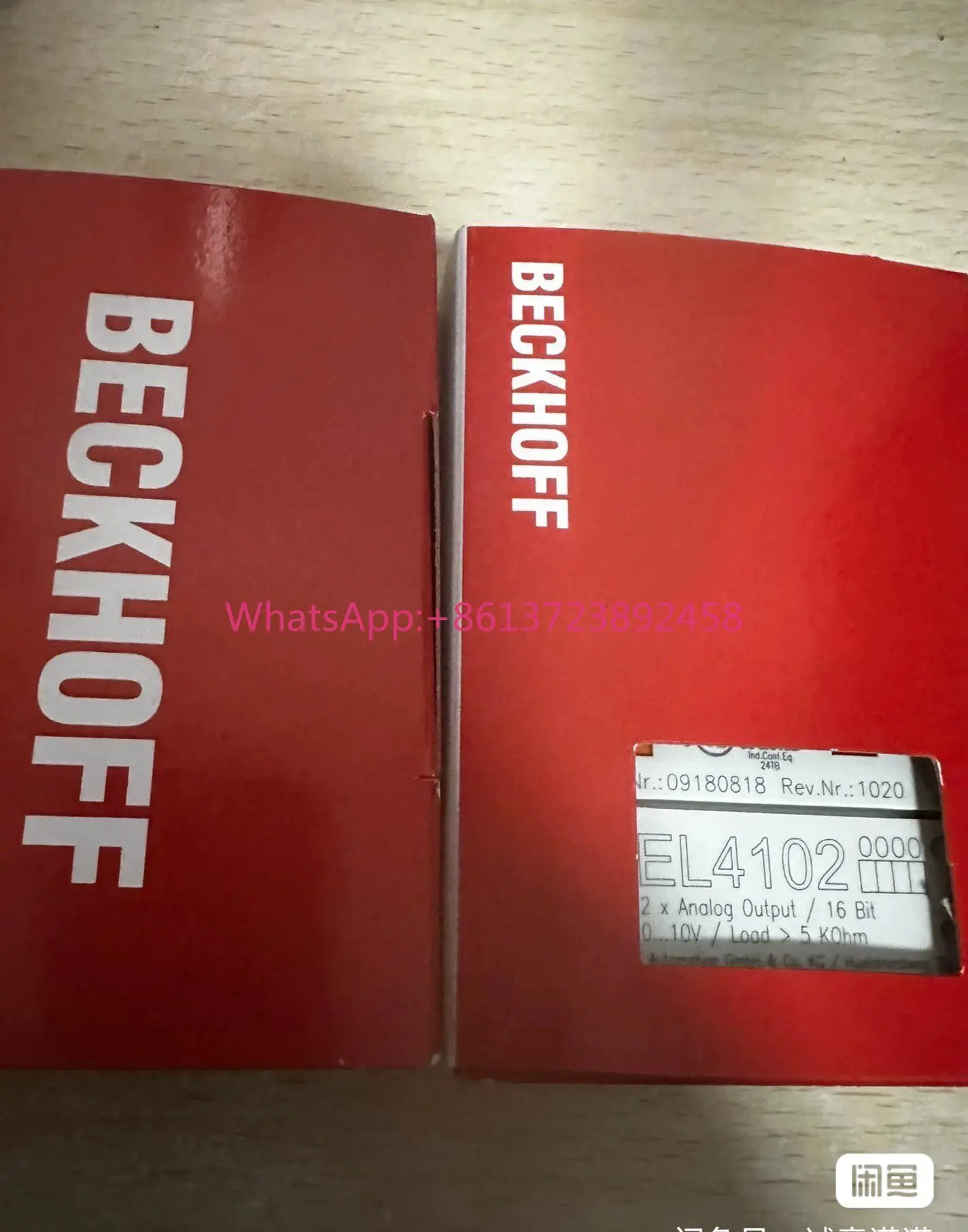 

Beckhoff module EL4102 is brand new and original, high quality