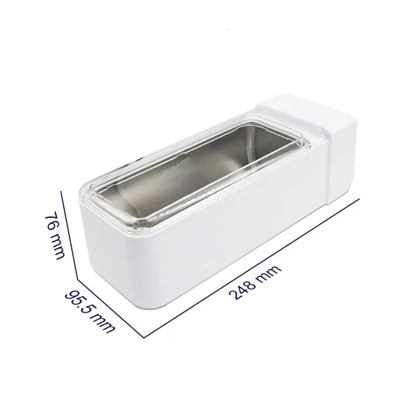 Portable Ultrasonic Cleaning Machine Multi-Function Mini Electric Washer for Household Car Jewelry Eyeglasses Watches Dentures