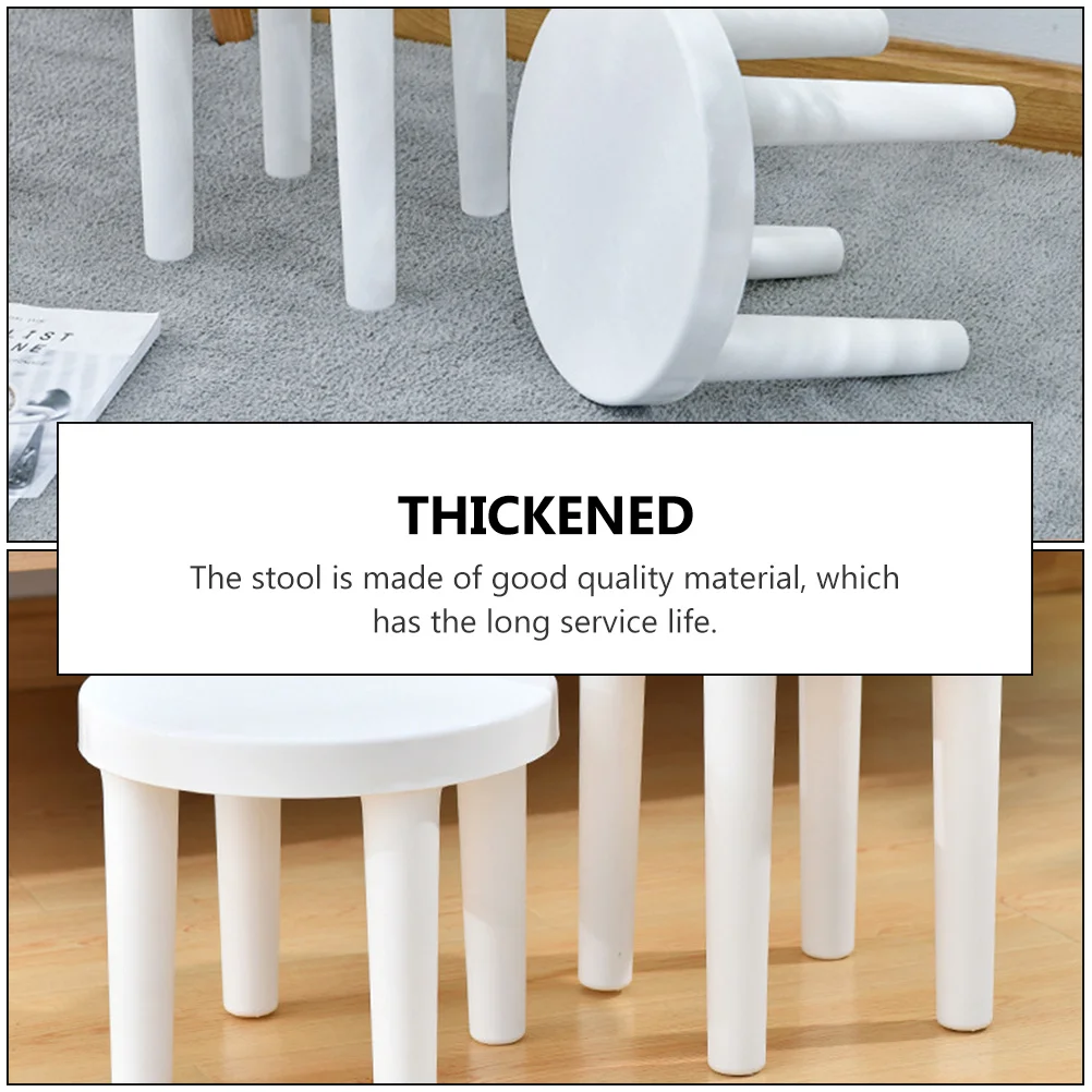 ULDIGI مقعد غير مدمج على الطراز الياباني، مسند قدم منخفض، يمنع الجلوس البلاستيكي الأبيض