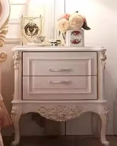 180x200cm Kopfteilrahmen Bett für 2 Personen Designer Europäisches Kingsize-Doppelbett Zwillingsbett Holz Luxus Schlafzimmermöbel – Detail 11