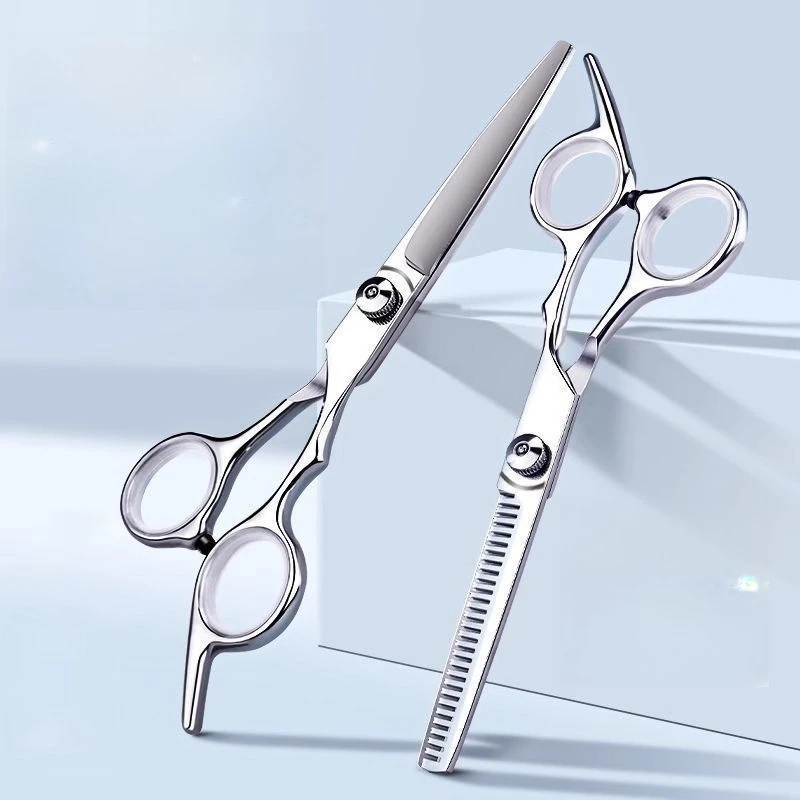 

Haircut Scissors Thin Broken Hair Cut Flat Tooth Scissors Barber Shop Hair Stylist Professional Haircut Scissors