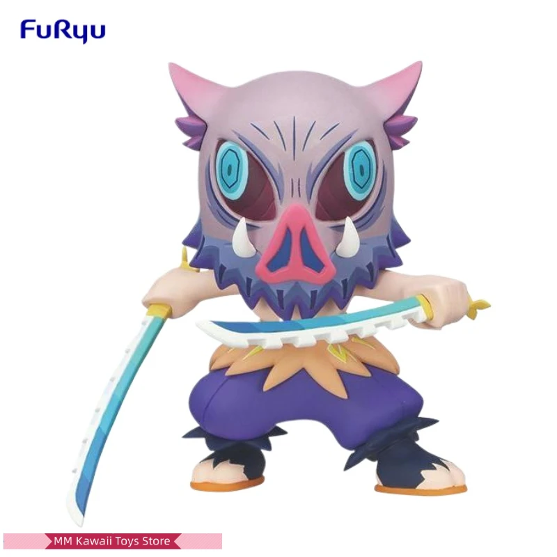 Furyu Originele Demon Slayer Hashibira Inosuke TOONIZE Series Different Colored Version Collection Anime Figure Kawaii Gift