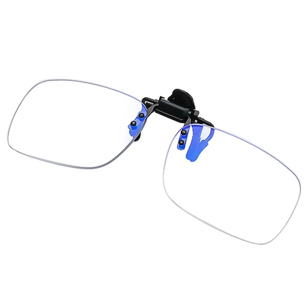 Ultra-light Clip Presbyopic Glasses Rimless with Clip Reading Glasses Flip Up Down Optical Lenses Magnifying Glasses For Reading