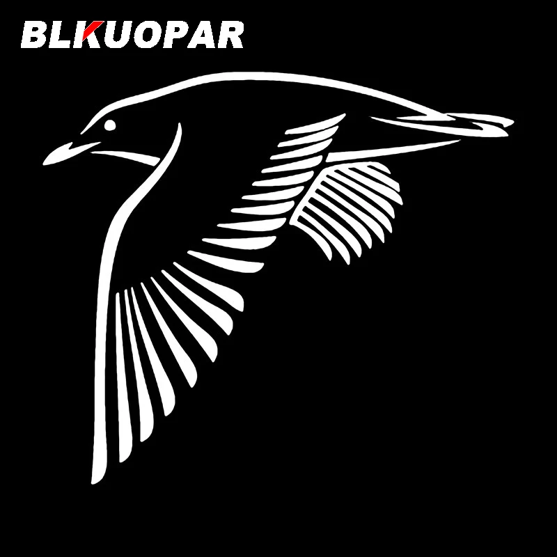 BLKUOPAR Flying Birds Car Stickers Primitive Animals Decals Occlusion Scratch Die Cut Windows Motorcycle Door Protector