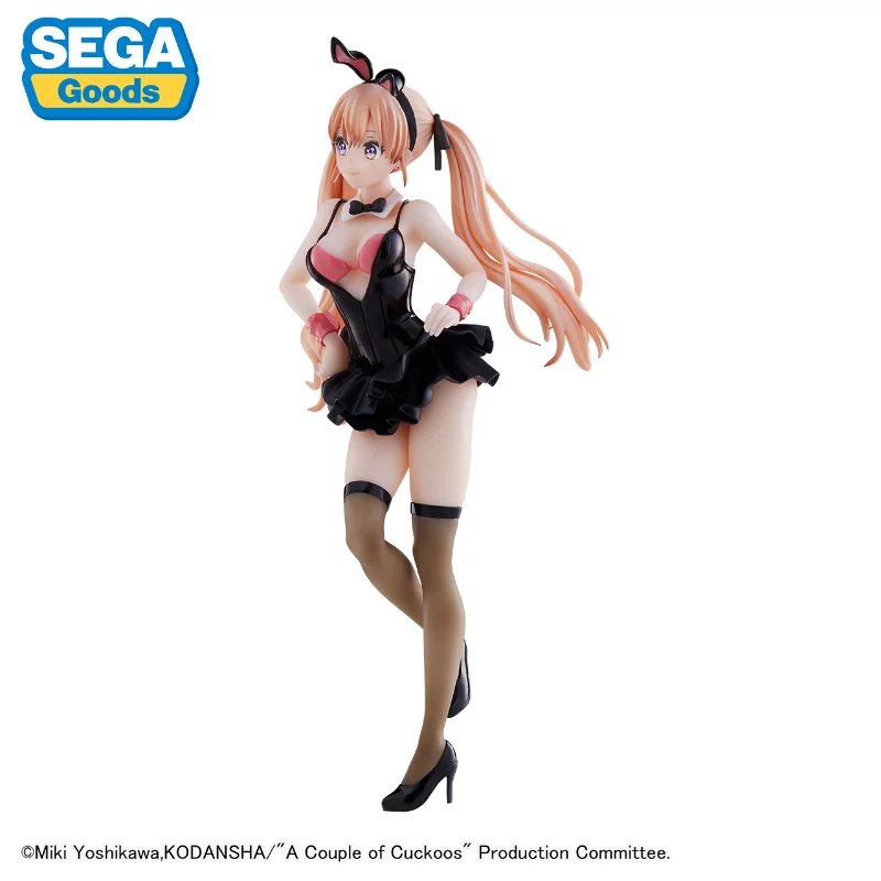 In Stock 100% Original SEGA PM A Couple Of Cuckoos Amano Erika Bunny 21CM PVC Action Anime Figure Model Toys Doll Holiday Gifts