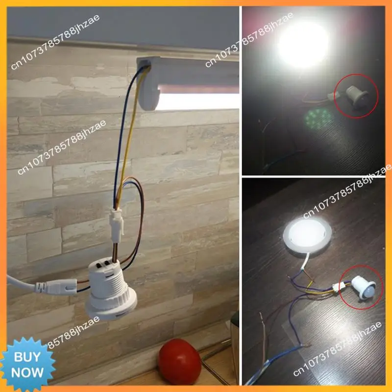 

A10R 2 шт. 110-220 В PIR датчик интеллектуальное обнаружение задержки времени регулируемый инфракрасный индукционный детектор