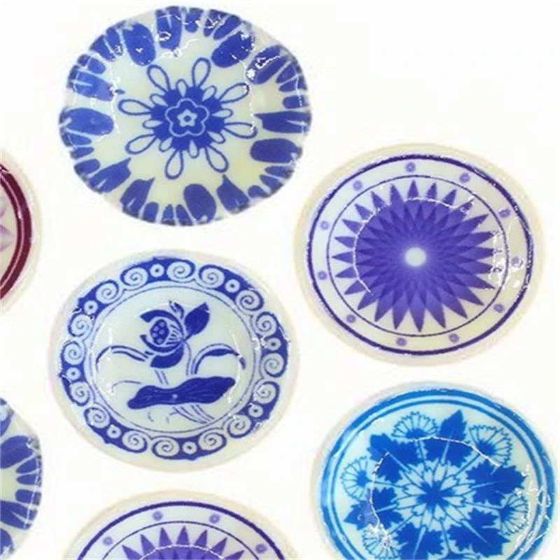 Jouets pour maison de poupée, Mini assiettes alimentaires de Style chinois, assiettes à manger de Simulation, accessoires de cuisine, accessoires de jeu de Simulation, 5 pièces/ensemble
