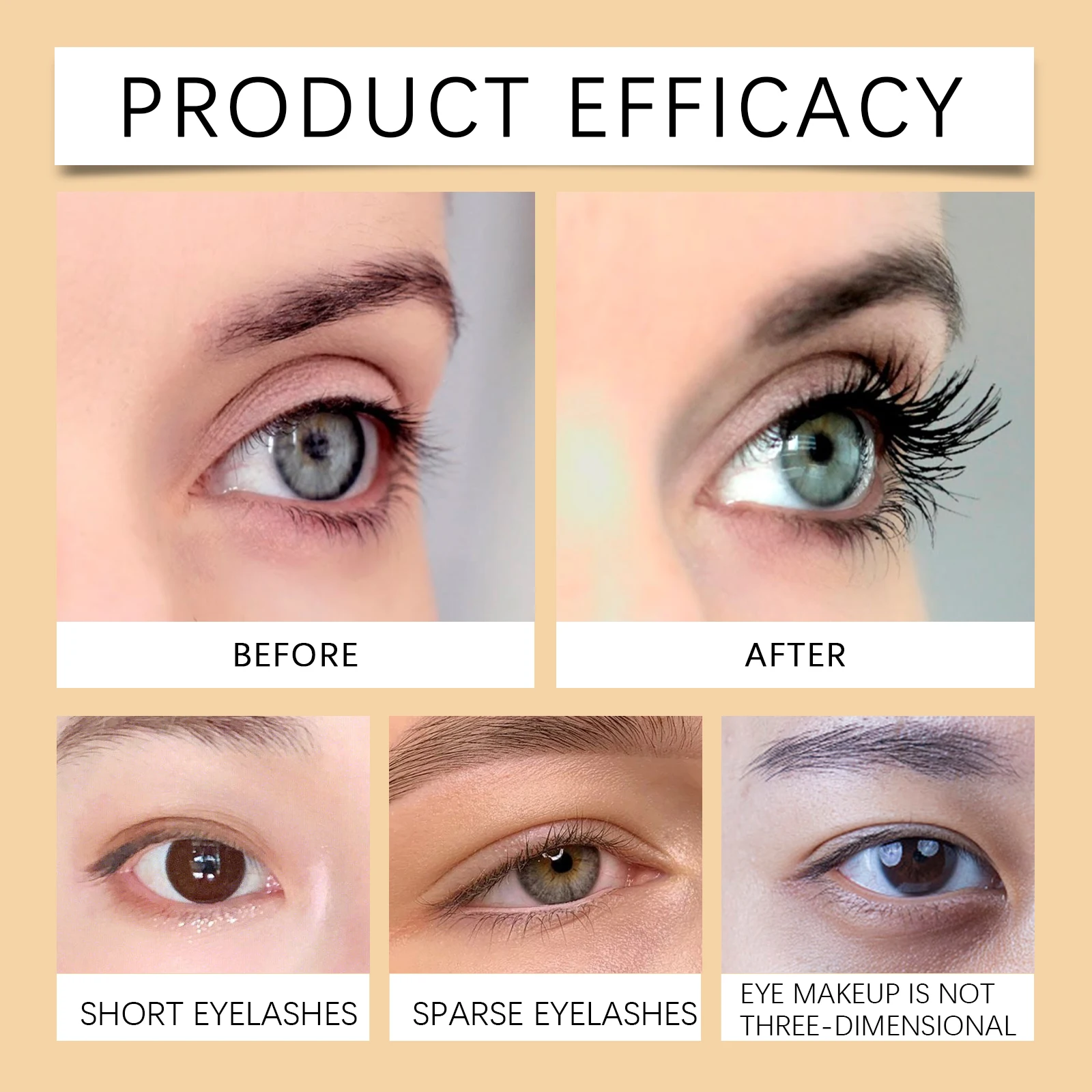 Eyelash Growth Serum Nourishes The Root Of The Eyelashes,promotes Eyelash Growth,lengthens Lasts Long For Eyes Smart Attractive