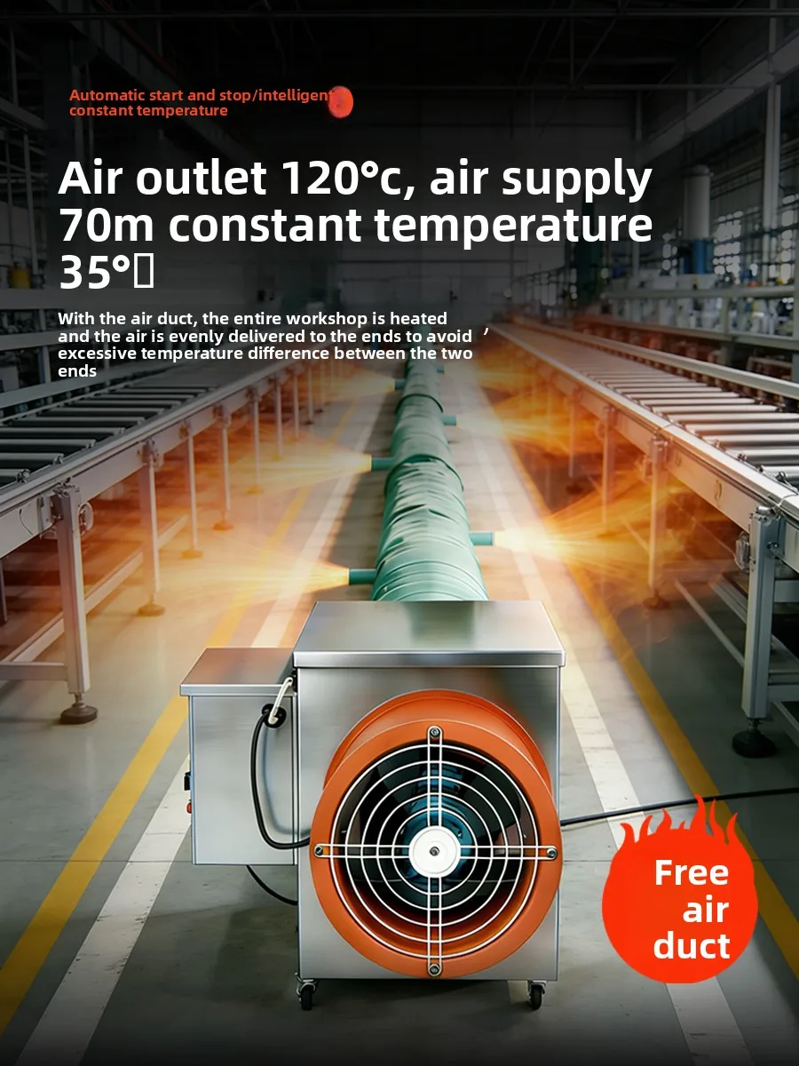 CX industrial high-power heater electric drying greenhouse heating equipment heating machine for farms