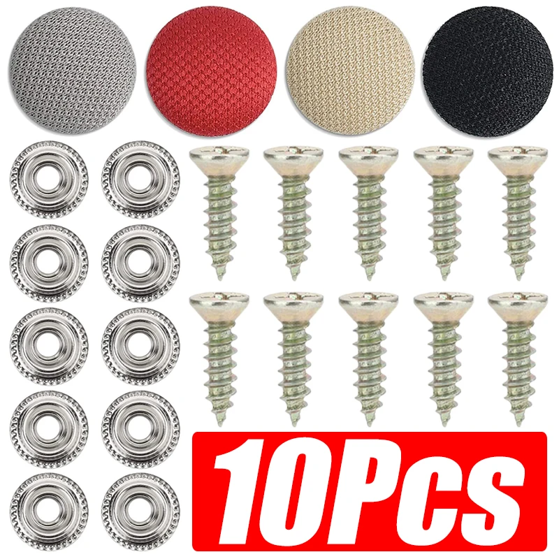 

Car Interior Roof Fixing Buckles Headliner Cloth Fabric Rivets Retainer Buckle Fastener Fixer Caps Auto Interior Accessories