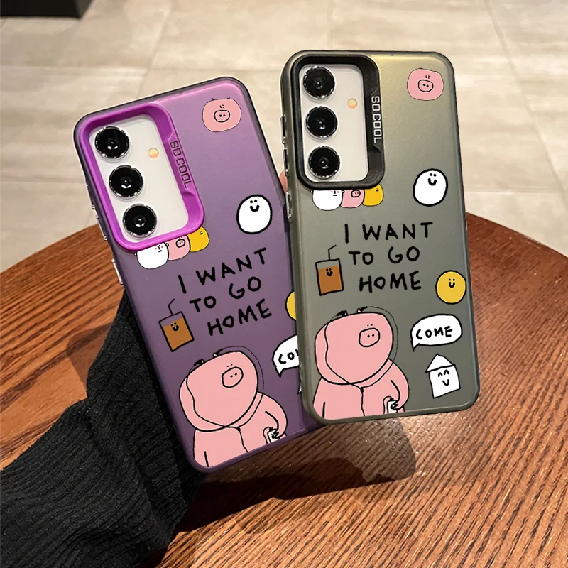 

Cartoon Fun Pig For Samsung Galaxy A 13 14 15 20 21 22 23 25 31 33 34 5G 50 51 52 53 54 55 70 71 72 Colorful Soft Phone Case