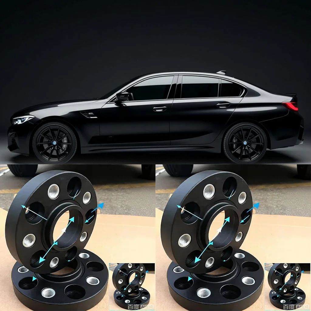 

High Quality 2PCS 20mm|5*112|66.6|Aluminum Wheel Spacer Wheel Spacers Adapters For Mercedes Benz cls W219 slk200 r172 c300 w204