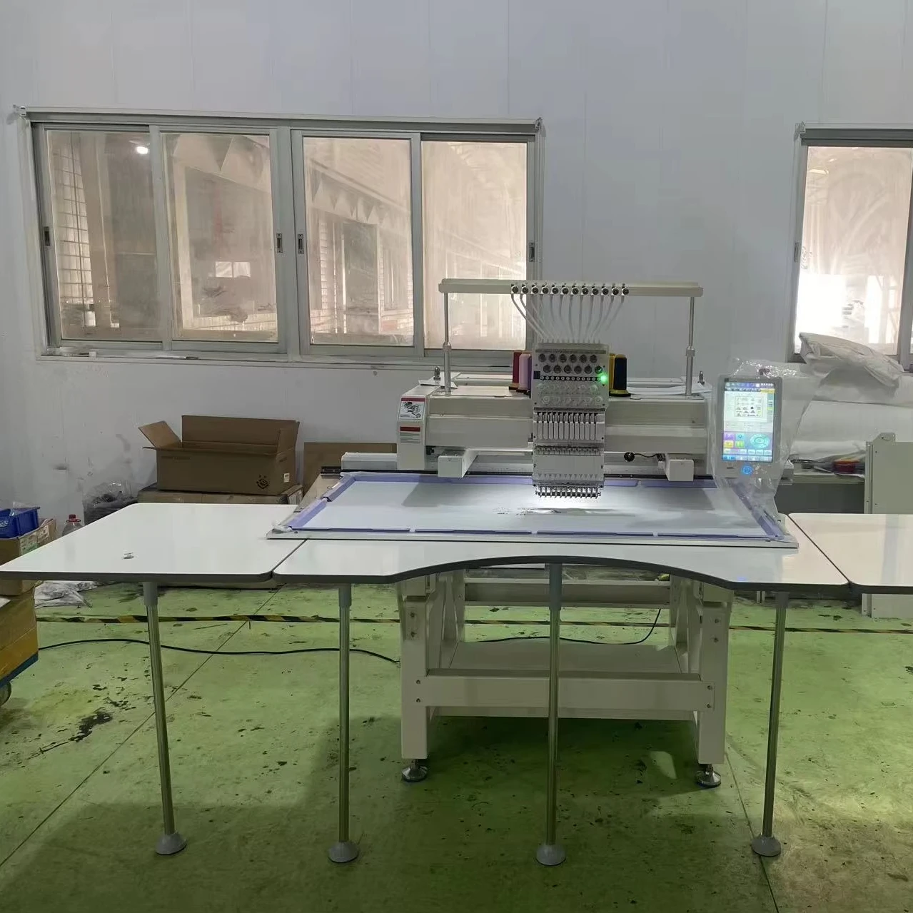 Yonthin 1200*600 mm Working Size  Barudan Computerized Single Head Embroidery Machine for Monogram Abaya Clothes