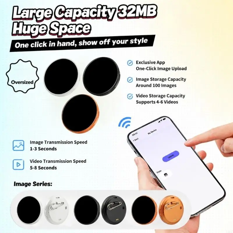 Engaging 1.5 Foot Digital Button With Brittle Display In Sound And Wireless Picture Feature For Admirers X3UC